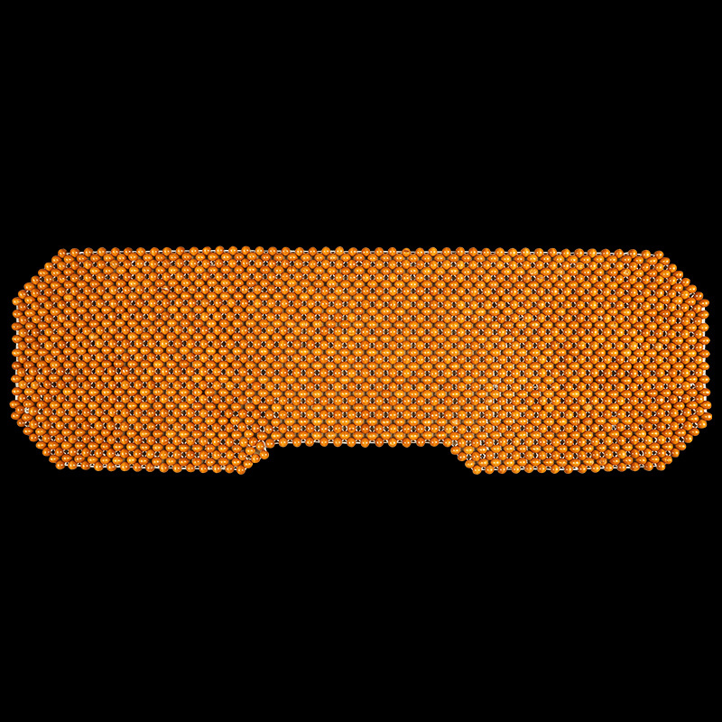 Pad, Qìchē Cool pad - orange-three-seater-1-piece