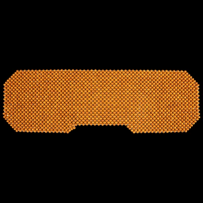 Office Chair Breathable Chair Cushion, Cool pad - orange-1-three-seater