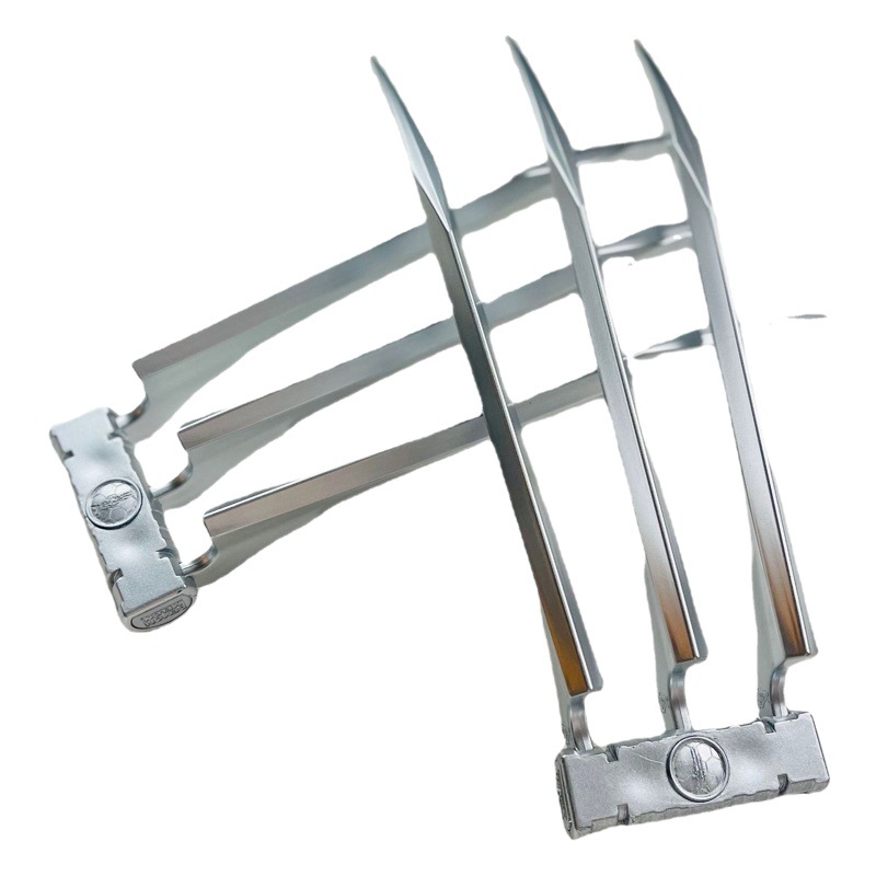 Las garras de Wolverine son estables y tienen pocas críticas negativas. Accesorios de cosplay de X-Men 1:1, juguetes de Halloween, accesorios de armas de plástico.