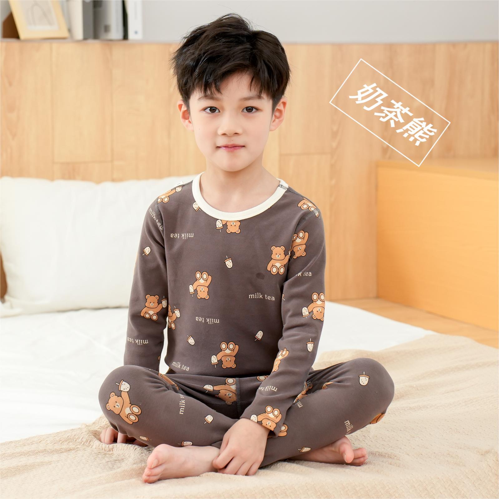 다크 브라운 우유 차 곰 랙