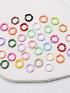��100���b��ǧ�R��ɫ��8mm�]��Ȧ�Ͻ��黨����diy�Ʒ�������