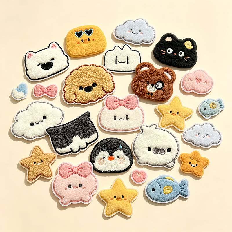 Super cute and fresh bangs stickers, ins-style cartoon hair tidying magic tape, Korean cute hair accessories wholesale