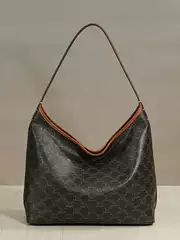 2026 New Triumphal Arc Genuine Leather Hobo Bag Large Capacity Commuter Tote with Premium Texture