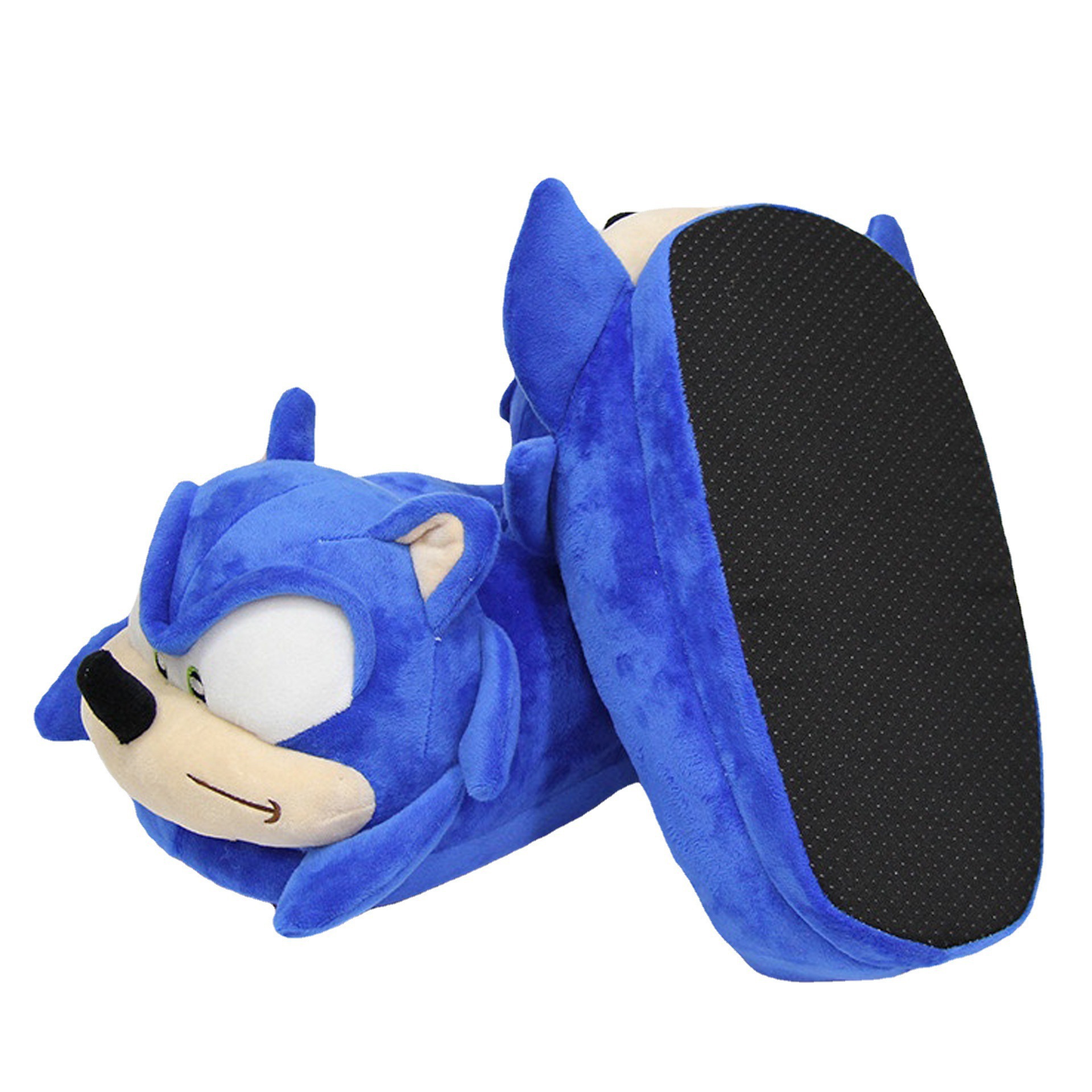 Pantofole di peluche di Cotton Hedgehog Sonic Home Furnishings_voghion.com