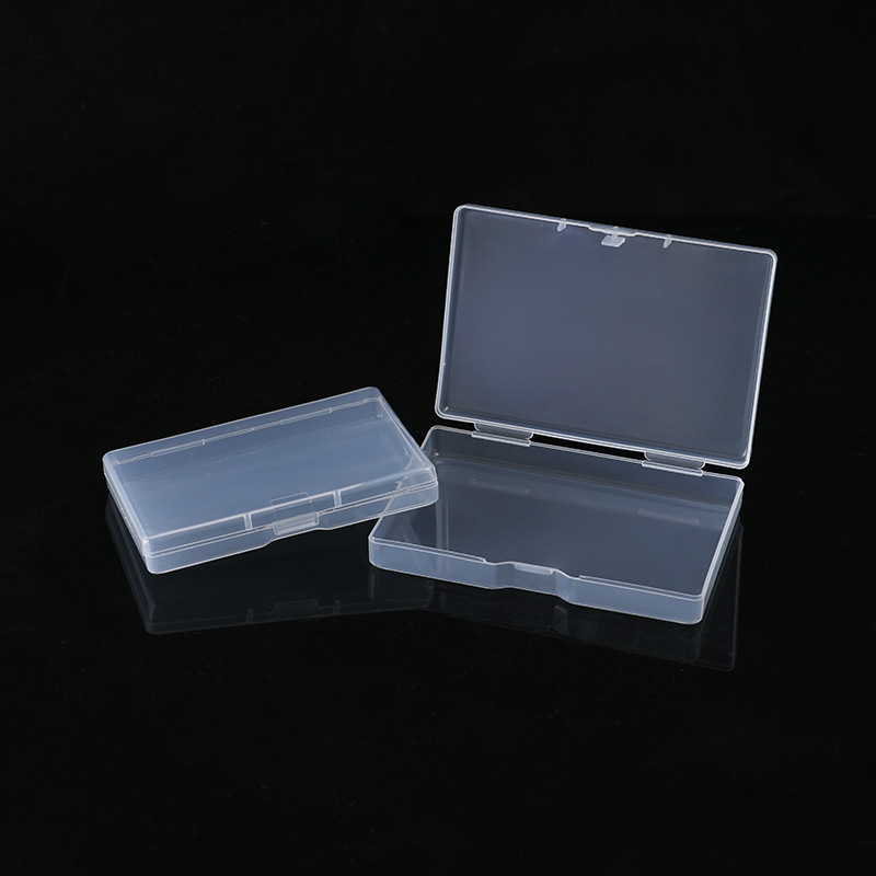 Rectangular Pp Transparent Plastic Business Card Box, Playing Card Fishing Gear Card Box, Spare Parts Plastic Packaging Box, Card Box Rectangular Pp Transparent Plastic Business Card Box, Playing Card Fishing Gear Card Box, Spare Parts Plastic Packaging Box, Card Box