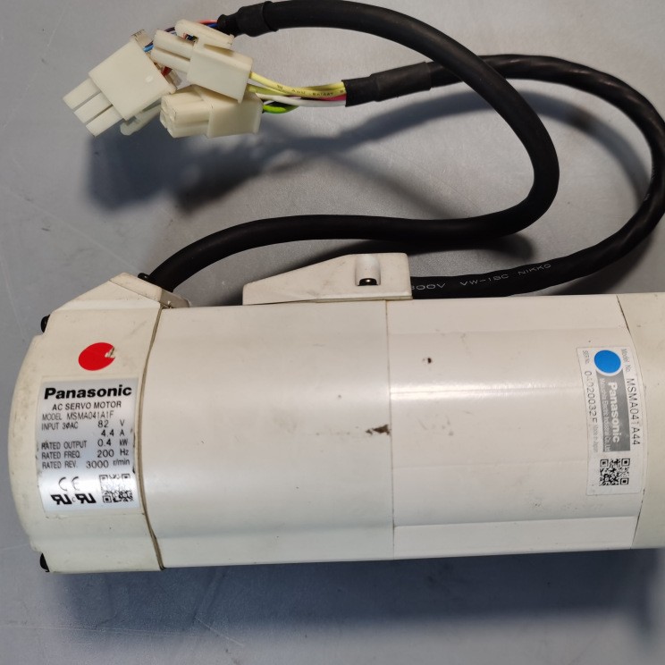 Panasonic MSMA041A1F AC Servo Motor 伺服马达 二手现货