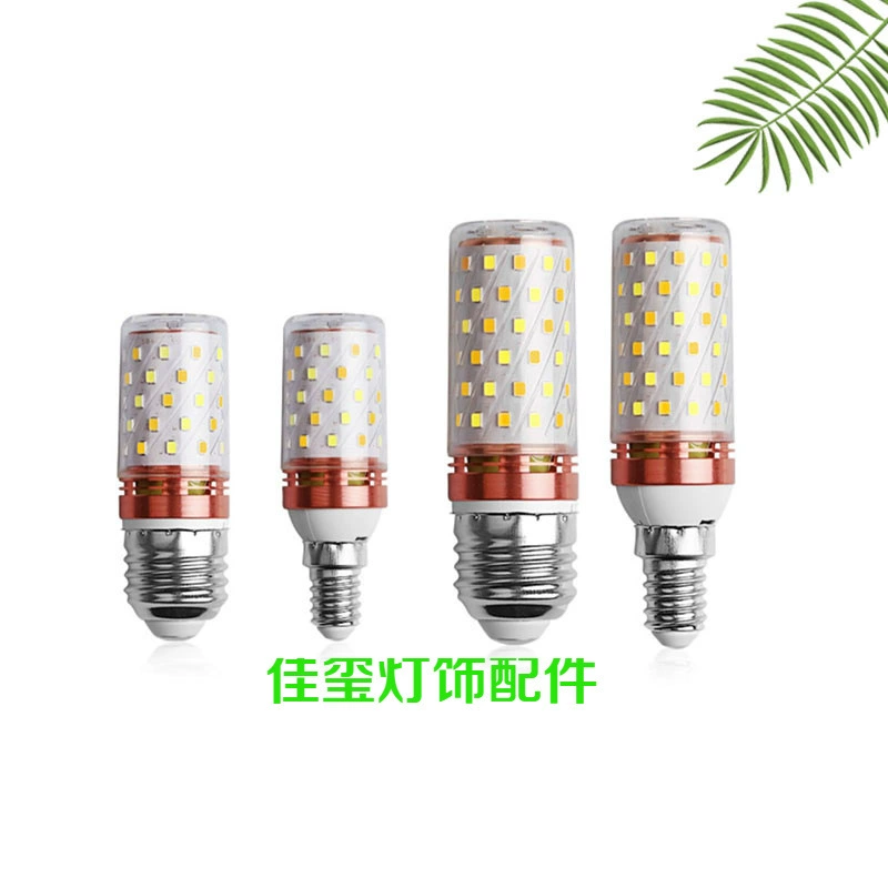 Светодиодная лампа e14, трехцветная энергосберегающая лампа с затемнением, без мерцания, e27, с винтовой резьбой, белый свет, нейтральный свет, супер яркая лампа