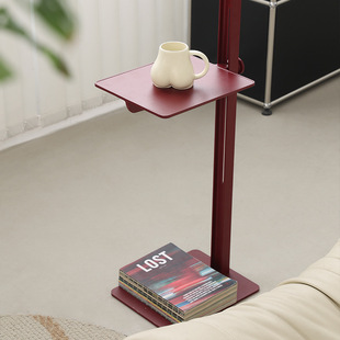 Nordic Designer Creative Sofa Liftable Side Table Corner Table Instagram Internet Popular Small Apartment Iron Simple Small Side Table