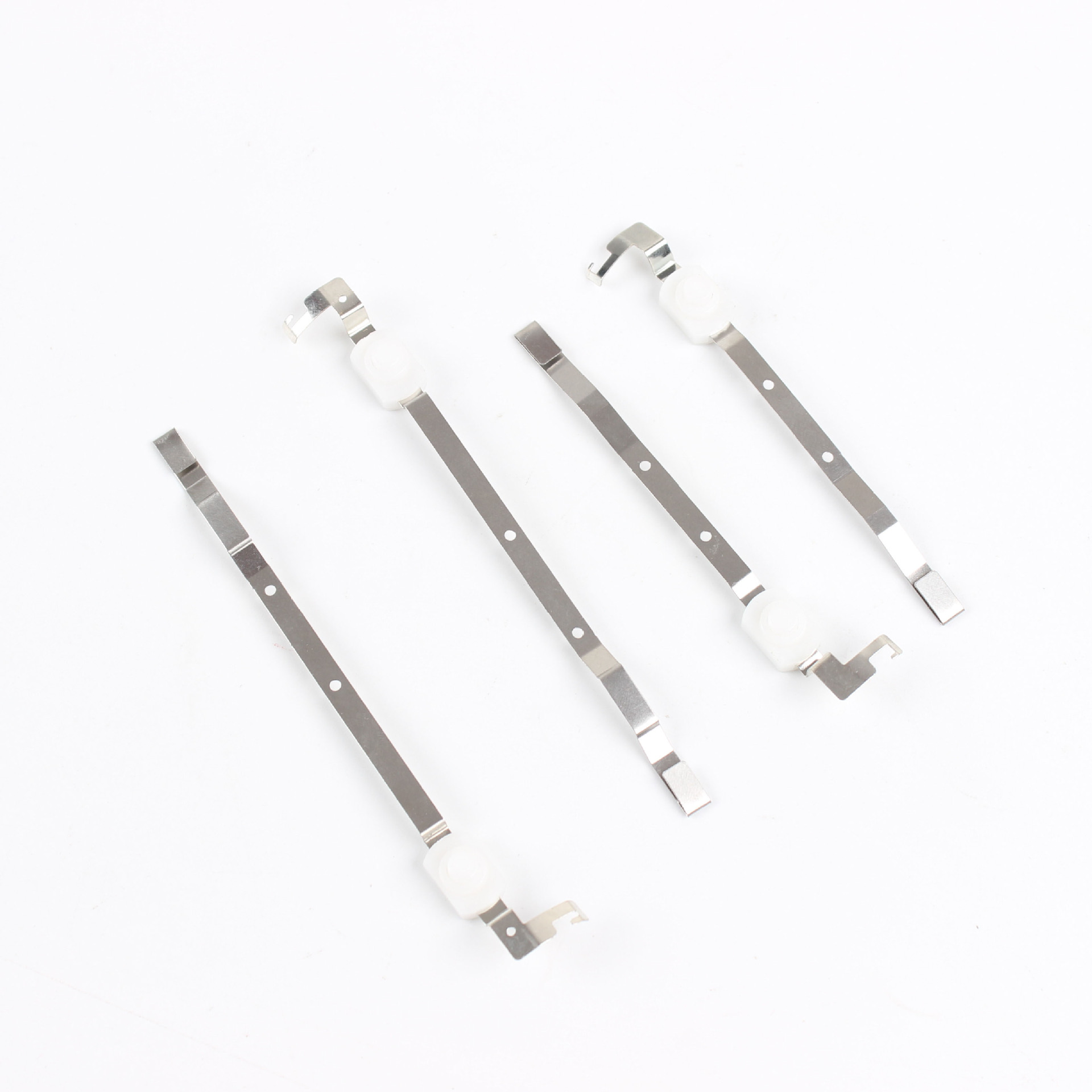 厂家直供黑色/白色直脚/弯脚小型按钮开关手电筒自锁控制开关防水