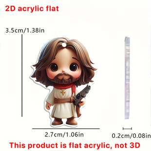 Amazon's New Reading Cartoon Character Image Acrylic Material Waterproof and Wear-Resistant Mobile Phone Dust Plug