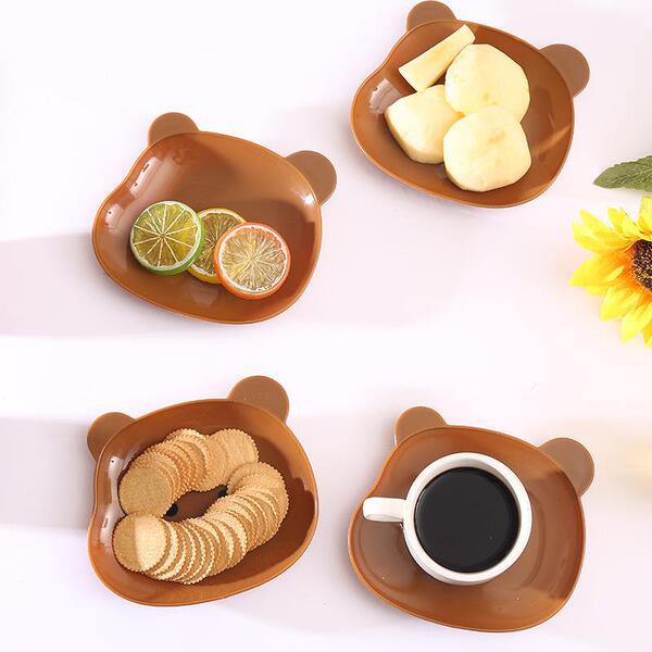 Cute Bear Food Dibcanium PET Cartoon Cartoon Bone Bone Bone Displate…