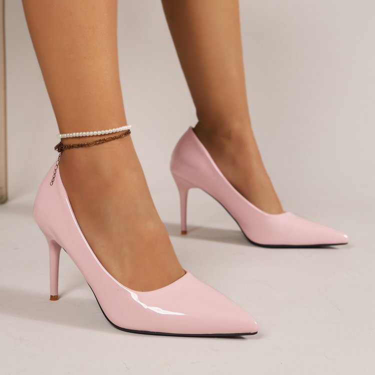 Women's Sexy Solid Color Point Toe Pumps display picture 8