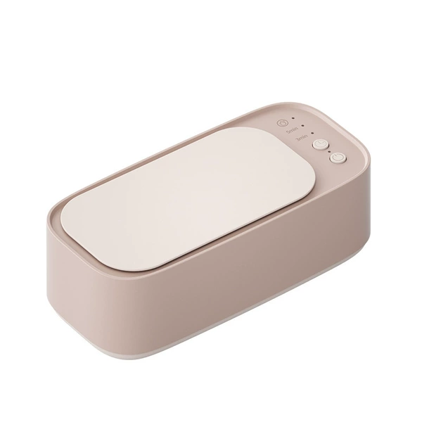 Pale pinkish gray