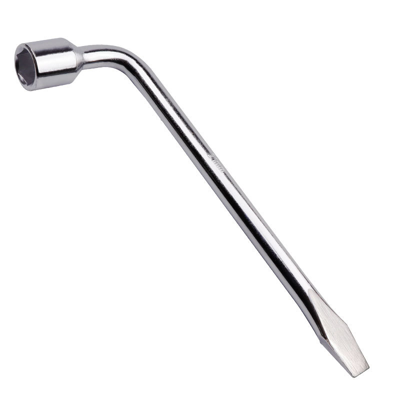 Fabricante de tipo L llave de neumático llave de tuerca de codo con palanca de reparación de automóviles llave 17-24m