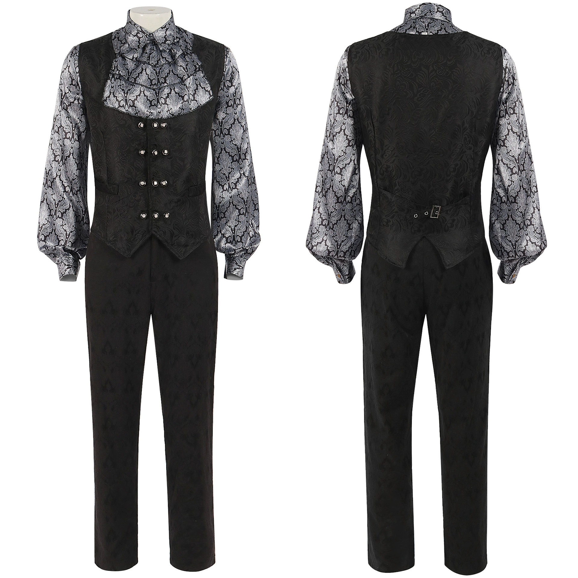 Jacket, set, Amazon, punk style, Gothic
