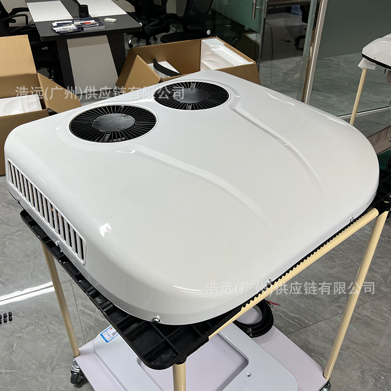 integrated 12V 24V – 无 Automotive air conditioning - 24v-double-fan-brushed-motor-scroll-compressor-integrated-air-conditioner-eac0027824-3
