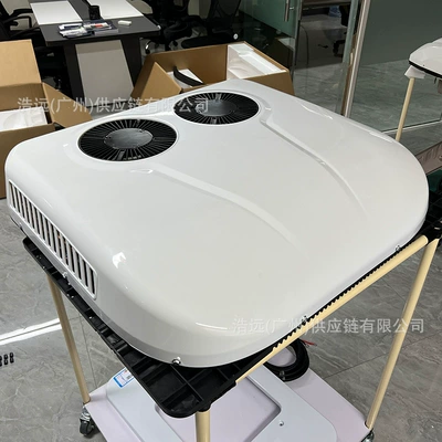 Automotive air conditioning Conditioner 24V 2400W Heating Capacity - 24v-dual-fan-brush-motor-scroll-compressor-integrated-air-conditioner-eac0027824-3
