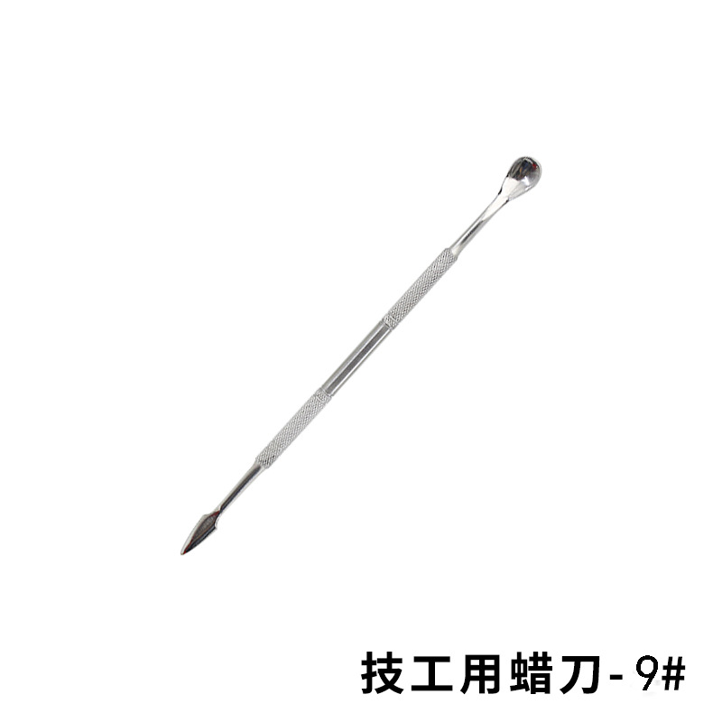 Juego de Cuchillos para Cera Dental de 10 Piezas Acero Inoxidable para Técnico Dental image 12