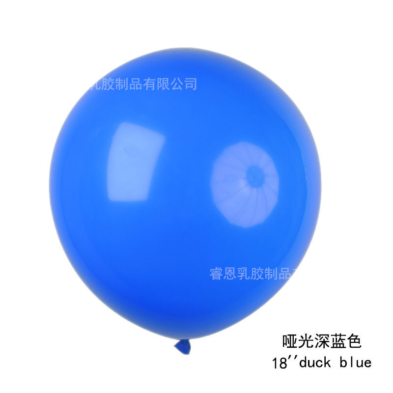 Globo mate de 5 pulgadas de 10 pulgadas de 12 pulgadas de 18 pulgadas decoración de la fiesta de cumpleaños diseño de la sala de bodas globo redondo de látex