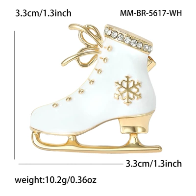 New European and American Fashion Yaxa sancaqları - white-5617-wh