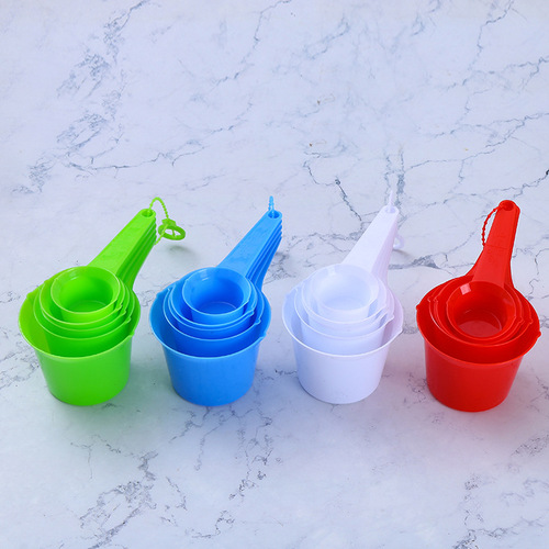 Factory Supply Baking Measuring Cups and Spoons 11PC Plastic Measuring Spoon Set DIY Baking Tools PP Graduated Measuring Cups