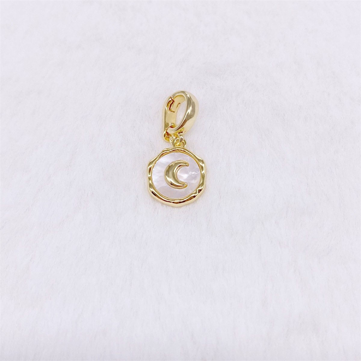 7g Weight Jewelry Buckle Jewelry Making Type DIY Jewelry Accessories Classification 1 Piece Quantity Copper Material Cross, Moon, Flower Pattern Plating Design Simple Style Style 1 Piece Copper Cross Moon Flower Jewelry Buckle 6