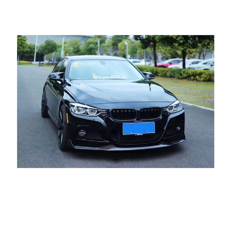 Suitable for BMW 3 Series F30/F35 front lip + air knife MAD long sport version 320/330LI modified front lip