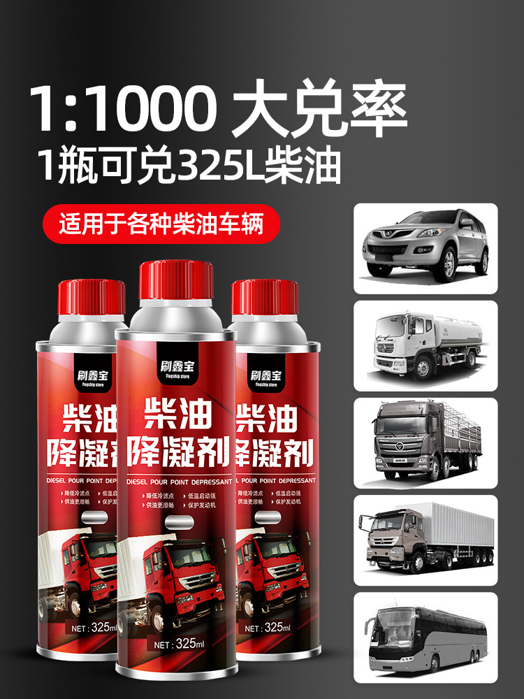 Diesel Antifreeze, Antifreeze Fluid, Antifreeze Depressant, Winter Heavy-Duty Truck Engine Additive, Vehicle Antifreeze, Wenjingge