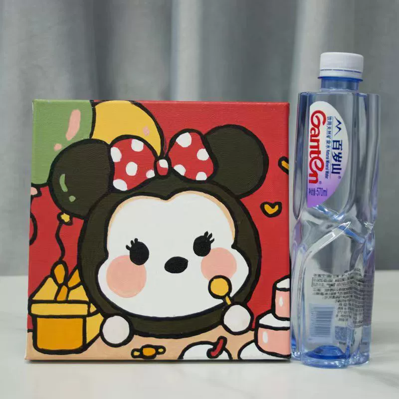 Цифровая масляная живопись 20*20 Детский мультфильм DIY handmade-painted декоративная картина последующего поколения дистрибьютор 제조업체 específicos