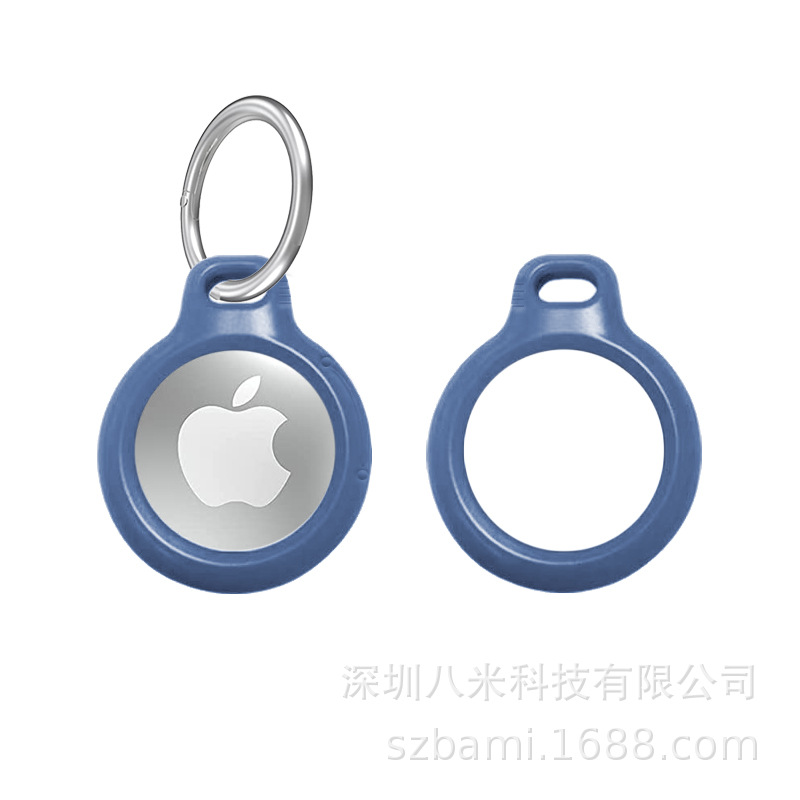 Aplicable a Apple airtag funda protectora airtags funda protectora Apple localizador anti-perdido dispositivo cordón ABS