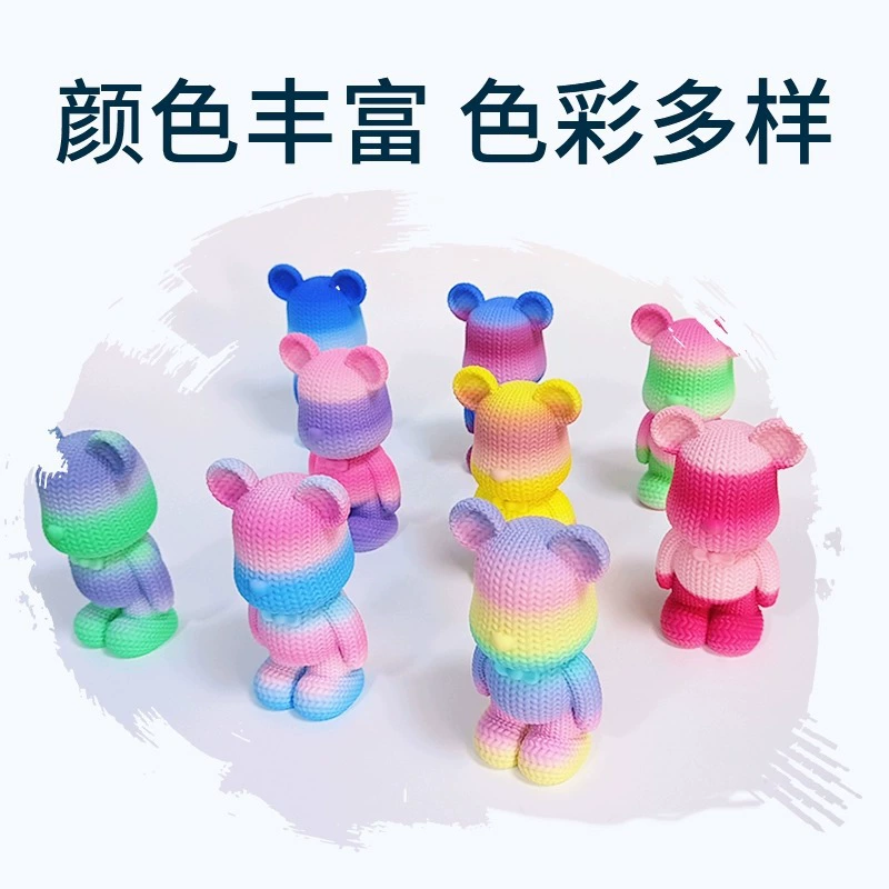 Rainbow printer, 3D printing, PLA