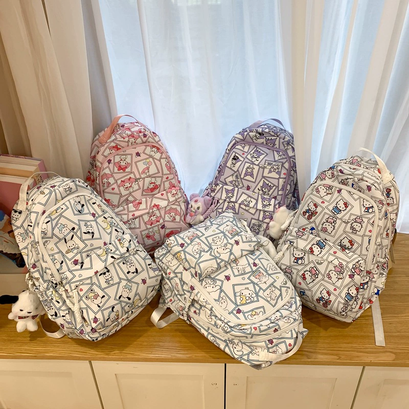 High quality cute universal school bag, capacious fashionable backpack