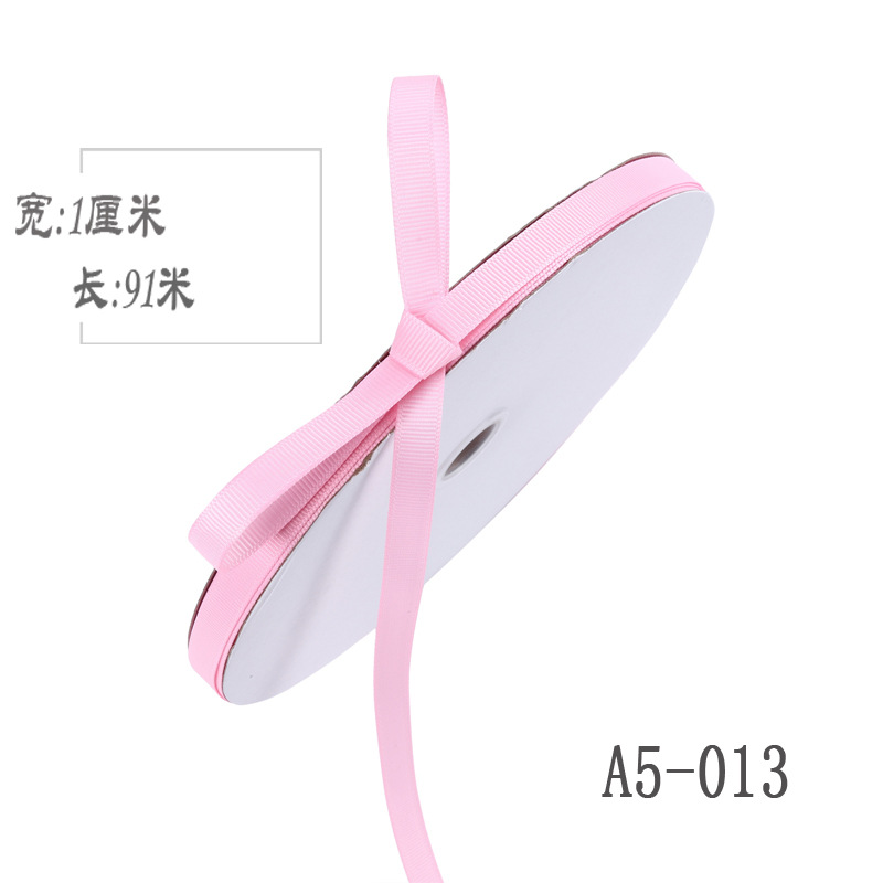 1cm de alta densidad costilla cinta DIY ramo de la cinta de frutas caja de regalo embalaje accesorios de ropa blanco y negro borde de la cinta