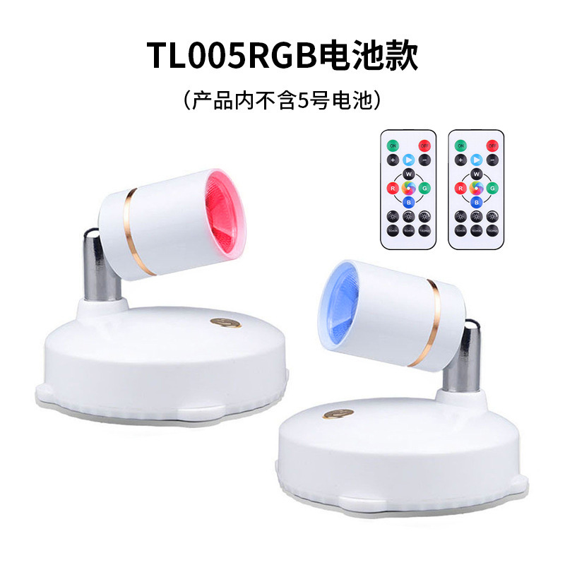 Focos LED de Superficie de Alta Venta Transfronterizos para Vinotecas, Salas de Exhibición de Joyería, Paredes de Fondo de Gabinetes, Forma de Colina, Control Remoto, Regulable, Antideslumbrante