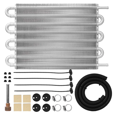 Accessories Universal Radiator Gearbox Air: car radiator - 8-rows-silver