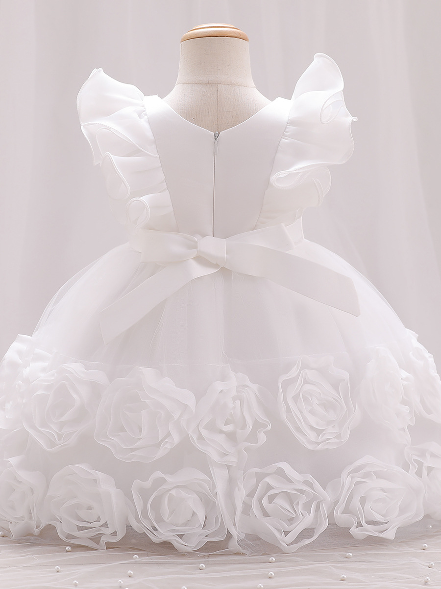 Children's Dress Princess Dress Summer Dress Western Girl's Mesh Dress Piano Performance Dress Baby Girl's dress Summer