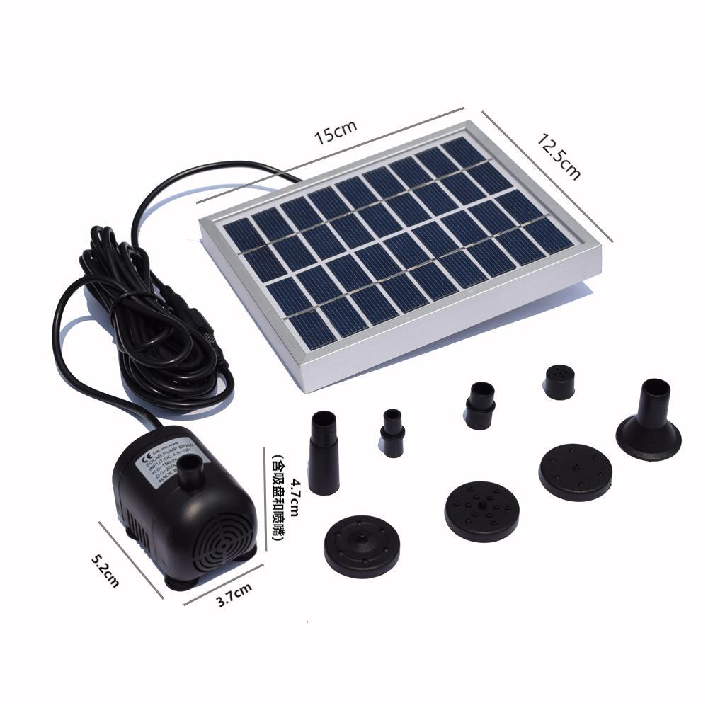 2W 태양열 다이렉트 드라이브 분수