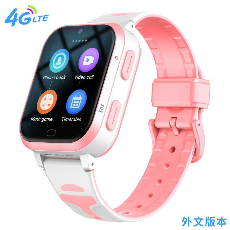 Overseas Version 4g Kidsren's Phone Watch Supports Asia Europe North America South American Region Version A73E