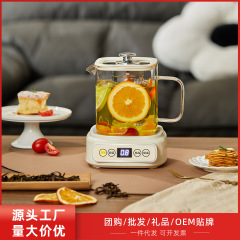 養生ポット多機能新型家庭用ガラス湯たんぽ小型オフィス茶器寮花ティーポットプレゼント