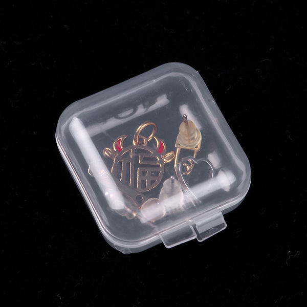 Plastic transparent storage system
