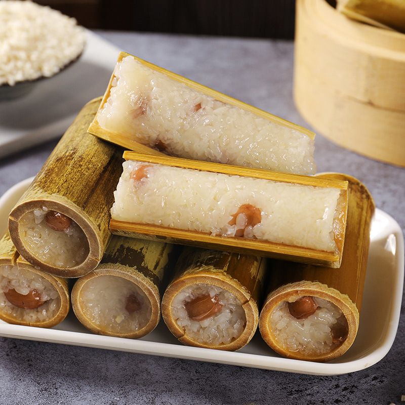 [땅콩맛 3봉지] 대나무통밥 12개