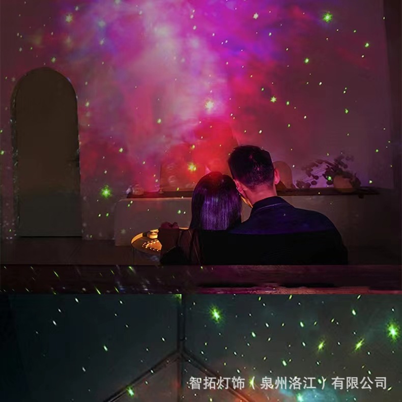 Suministro transfronterizo de nuevos productos Astronauta Starlight Proyector Atmósfera de dormitorio Astronauta Luz nocturna Luz de proyección