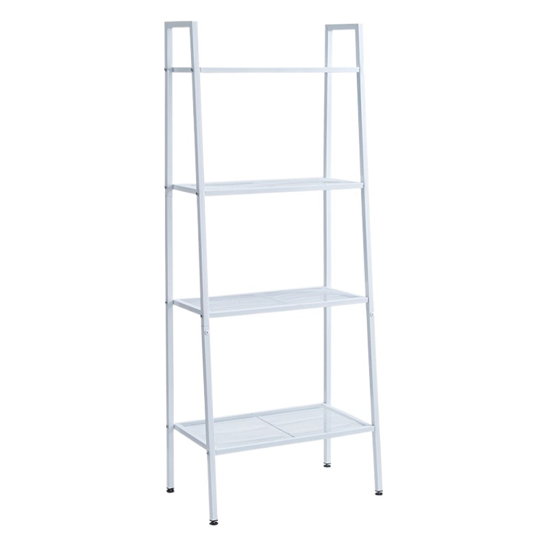 Estante de almacenamiento trapezoidal en línea de la celebridad estantería piso dormitorio estante de almacenamiento de hierro estante de almacenamiento de cocina balcón de múltiples capas estante de la sala