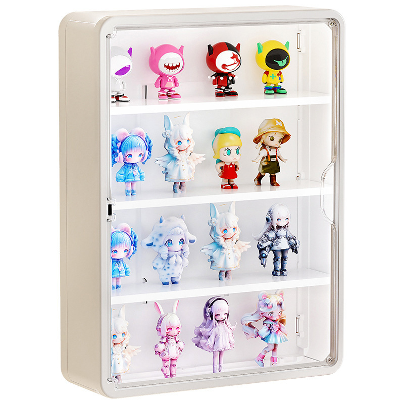 ブラインドボックス収納展示棚壁掛け式バブルマット展示箱陳列壁掛け棚透明手作りキャビネット|undefined