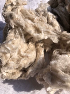 [原色雨露亚麻混合纤维 可填充 纺织纤维原料 麻纤维原料1公斤89元]