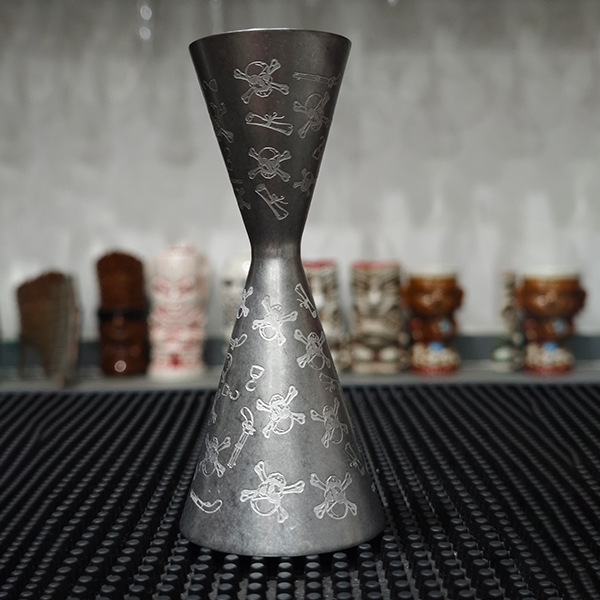 La taza americana de la coctelera Hall de la tres-Sección de Boston de la coctelera del acero inoxidable 304 helada para los viejos fabricantes del comercio exterior