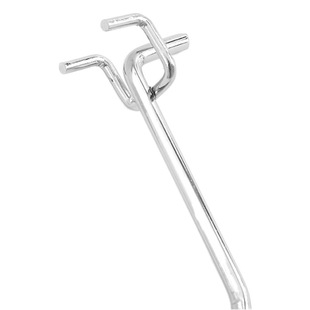 Factory Wholesale Tripod Hook Hole Board Hook Double Angle Mobile Phone Jewelry Hook Supermarket Shelf Triangle Hook