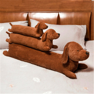 Factory spot dachshund dog pillow long pillow sleeping leg living room sofa cushion nap pillow pillow waist pillow