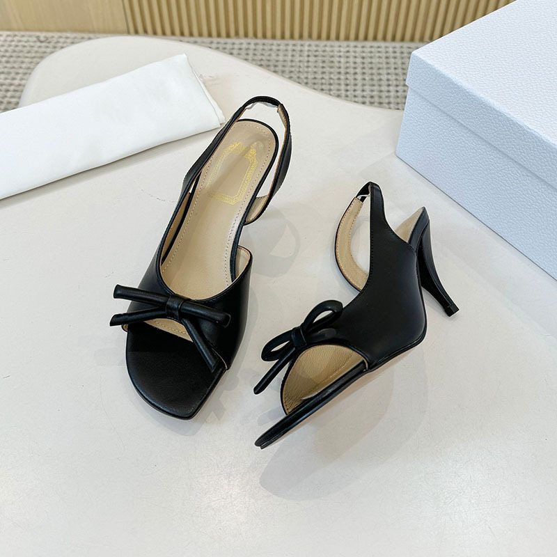 In-Stock Youthful French-Style Gentle Bowknot Open-Toe Sandals in Light Blue, Fashionable Square-Toe Side-Cut High Heels for Women In-Stock Youthful French-Style Gentle Bowknot Open-Toe Sandals in Light Blue, Fashionable Square-Toe Side-Cut High Heels for Women