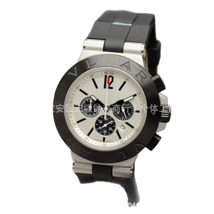 Ventas transfronterizas calientes de seis agujas de cuarzo VK cronógrafo multifuncional de reloj de pulsera de hombre con luz nocturna fábrica directa